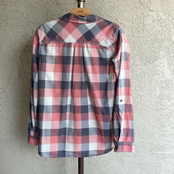 Carhartt Women’s Plaid Button Front, Size S 4/6 - Picture 4 of 4